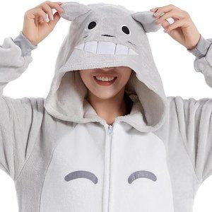 COPY - CAT TOTORO Pajamas Nightwear. Animal Halloween Onesie. SIZE L. NWOT